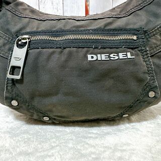 DIESEL metal logo shoulder bag ビンテージ Y2K