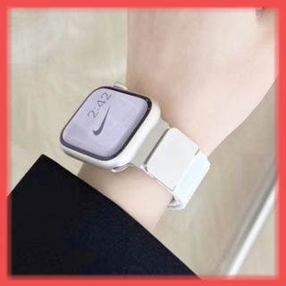 【美品】純正 入手困難色 AppleWatch HERMES レザーベルト 42