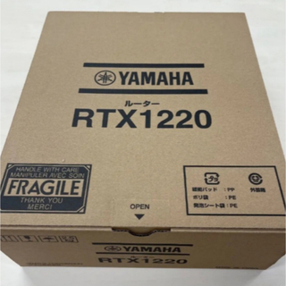 ヤマハ(ヤマハ)の【新品未使用】YAMAHA RTX1220 (PC周辺機器)