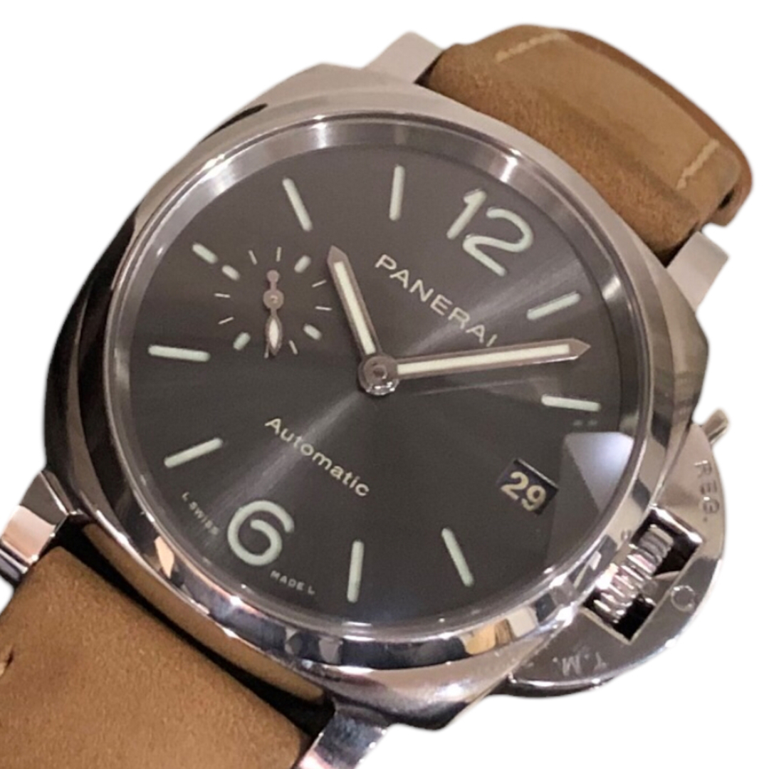 パネライ PANERAI ルミノール　ドゥエ PAM00755 グレー ステンレススチール SS メンズ 腕時計