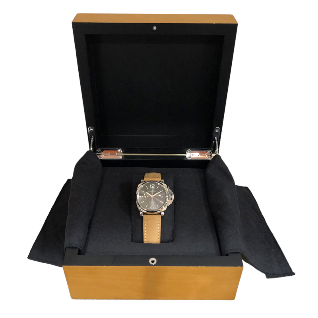 パネライ PANERAI ルミノール　ドゥエ PAM00755 グレー ステンレススチール SS メンズ 腕時計