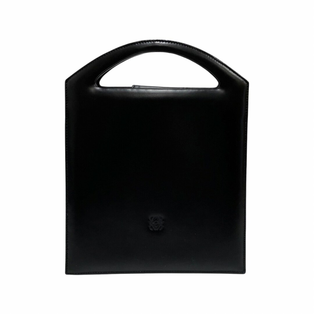 未使用保管品 希少品 保存袋付 LOEWE ロエベ アナグラム ロゴ カーフ