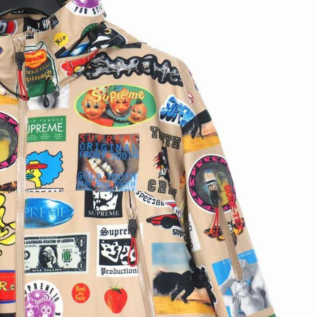 Supreme - シュプリーム ゴアテックス ジップアップ ステッカーシェル