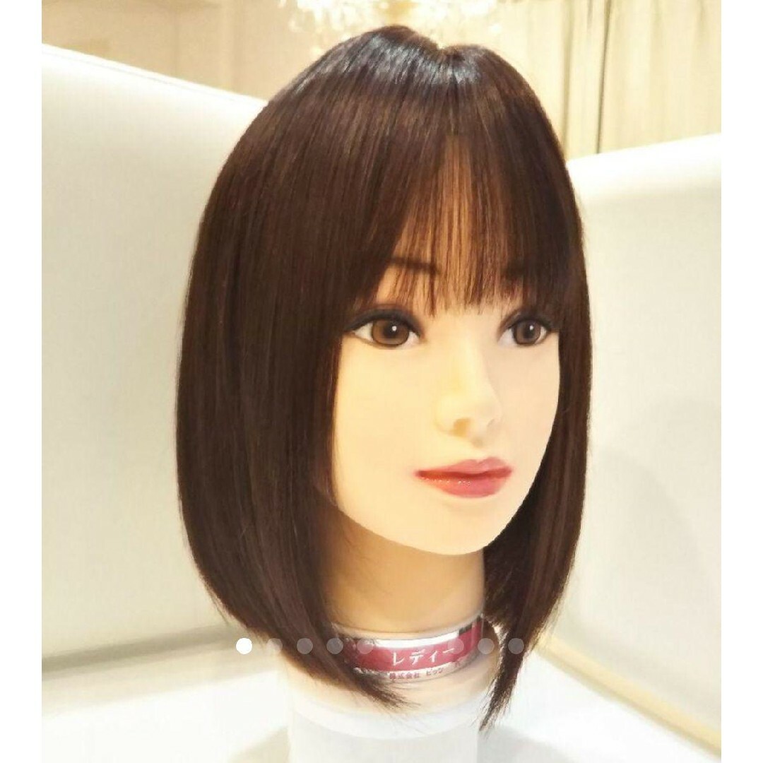 レミー人毛100%シルクスキンI型つむじ総手植え地肌✨広瀬すず❣️艶髪
