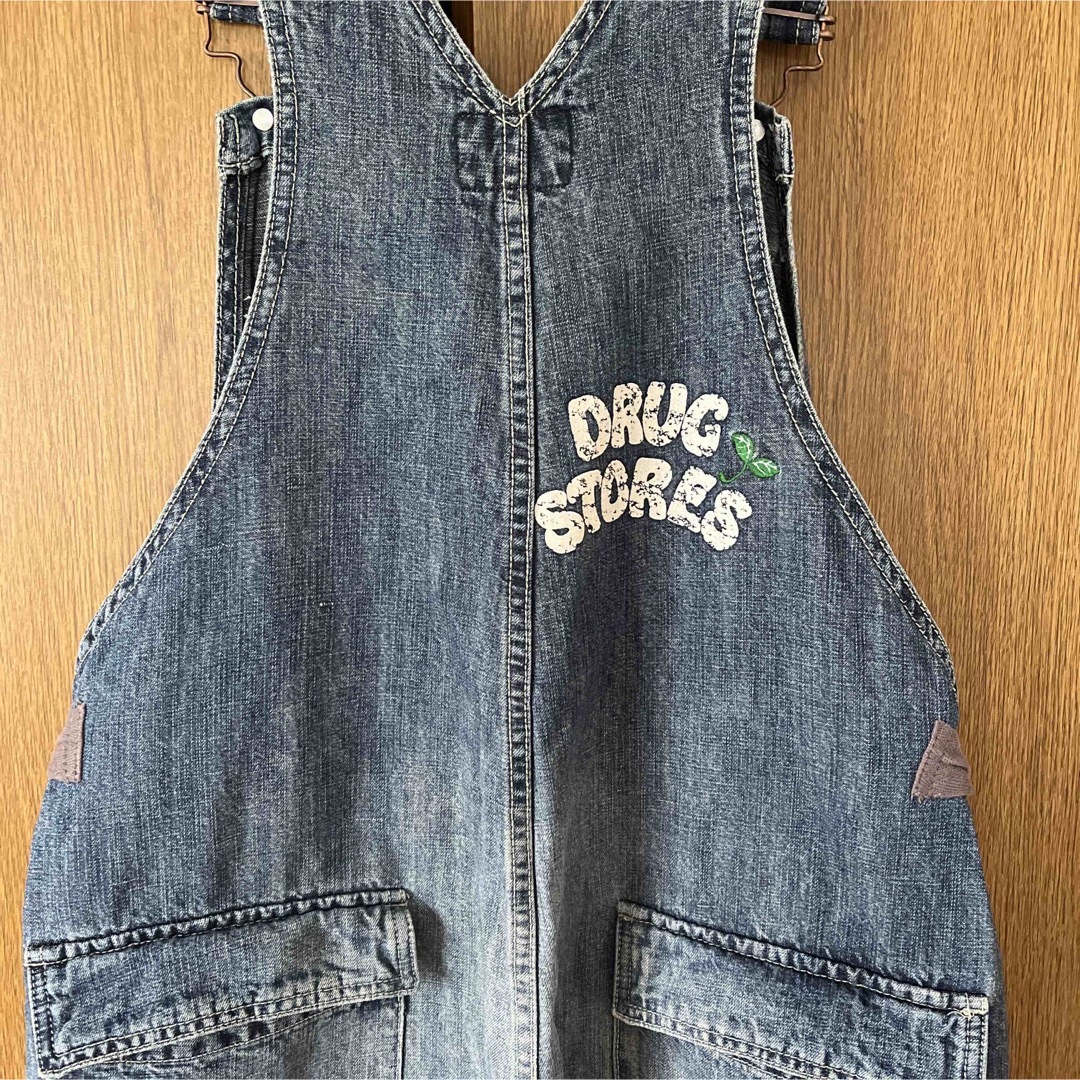 drug store's(ドラッグストアーズ)のnao様専用⭐︎DRUG STORE'S  サロペット オーバーオール デニム レディースのパンツ(サロペット/オーバーオール)の商品写真