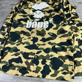 美品 A BATHING APE 1STカモ ミリタリージャケット 大猿 M