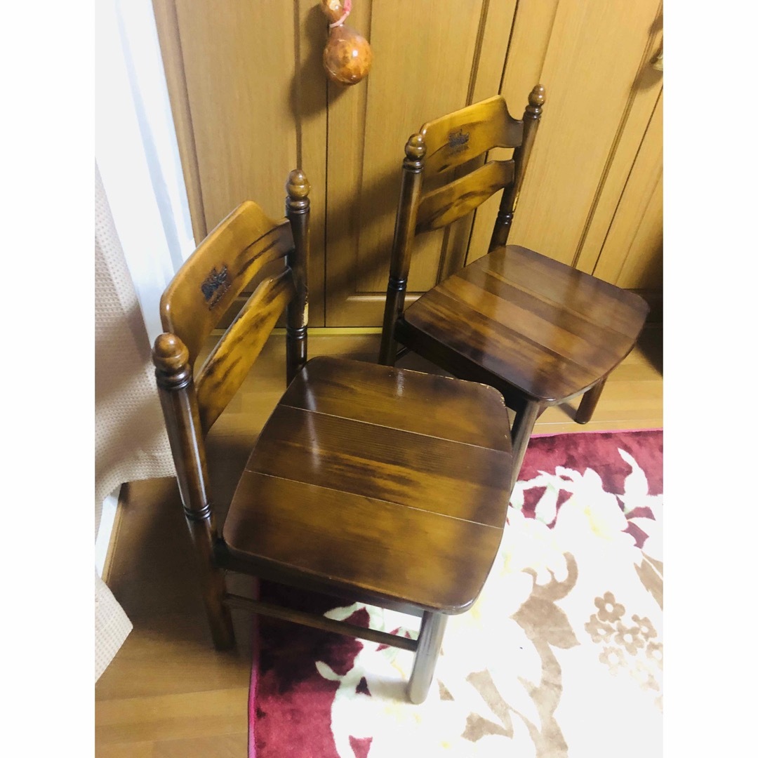 カリモク家具 - 【希少】カリモク コロニアル ダイニングチェア 2脚