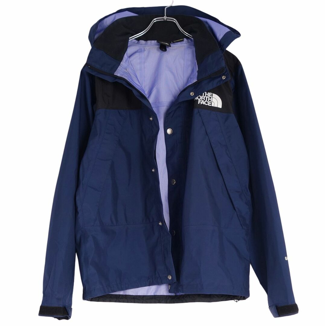 ザノースフェイス THE NORTH FACE ブルゾン パーカー MOUNTAIN RAINTEX JACKET マウンテンレインテックスジャケット GORE-TEX アウター メンズ L ネイビー NP11501