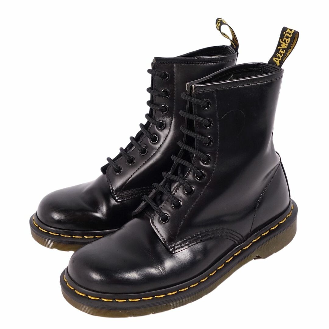 ドクターマーチン Dr.Martens ブーツ ショートブーツ 8ホール 1460 スムースレザー シューズ メンズ UK5 US6  EU38(24cm相当) ブラック