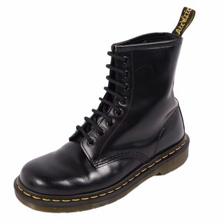 ドクターマーチン(Dr.Martens)のドクターマーチン Dr.Martens ブーツ ショートブーツ 8ホール 1460 スムースレザー シューズ メンズ UK5 US6 EU38(24cm相当) ブラック(ブーツ)