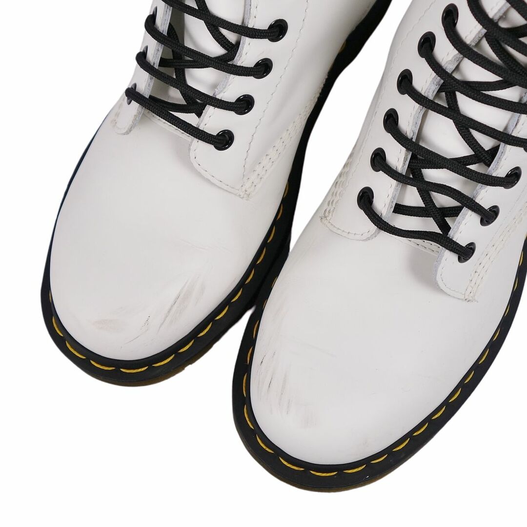 ドクターマーチン Dr.Martens ブーツ ショートブーツ 1460 8ホール スムースレザー シューズ メンズ UK7 US8  EU41(26cm相当) ホワイト