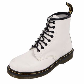 ドクターマーチン(Dr.Martens)のドクターマーチン Dr.Martens ブーツ ショートブーツ 1460 8ホール スムースレザー シューズ メンズ UK7 US8 EU41(26cm相当) ホワイト(ブーツ)