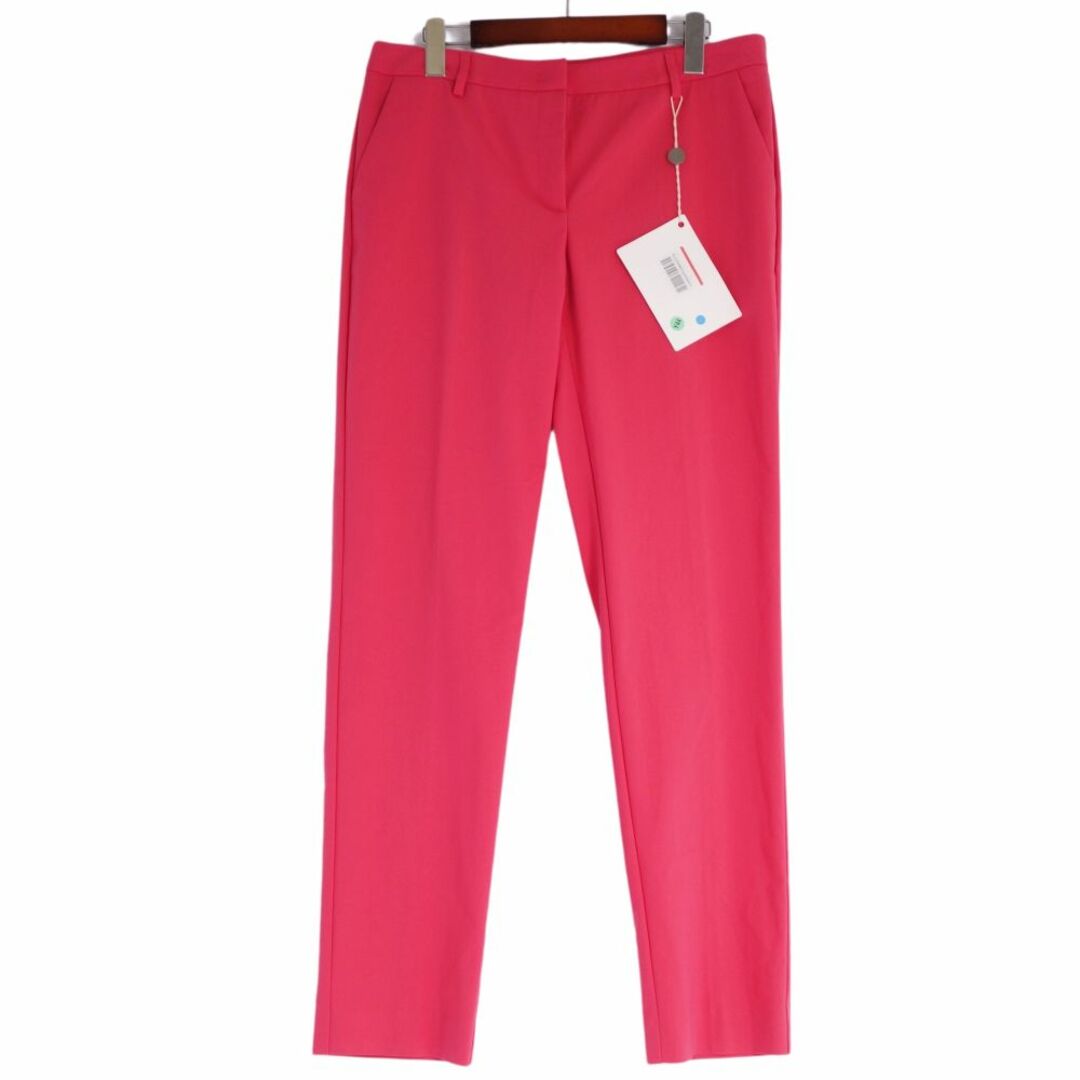 未使用 ブルマリン Blumarine パンツ ロングパンツ コットン 無地 ボトムス レディース 44(XL相当) ピンク