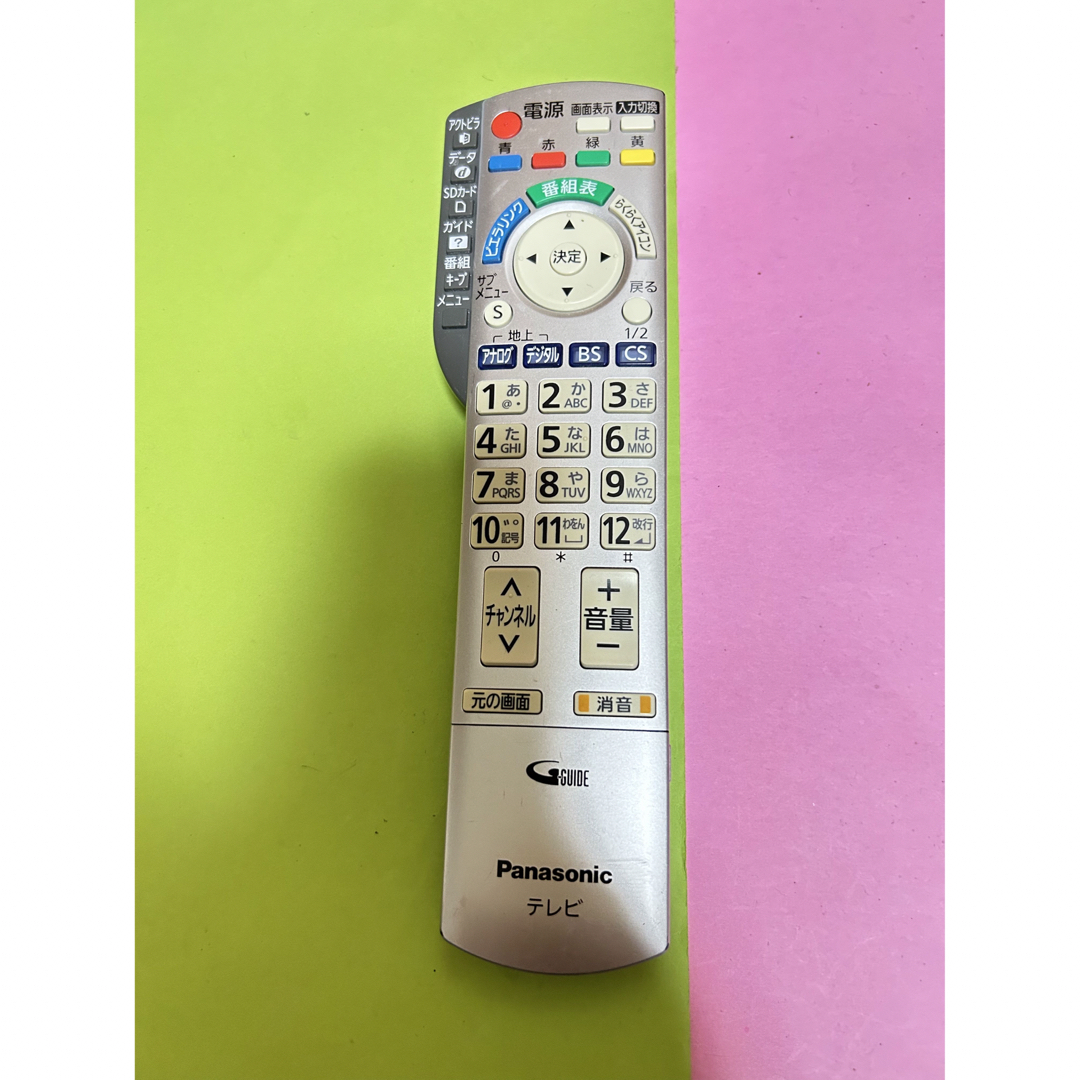 PanasonicテレビリモコンN2QAYB000324