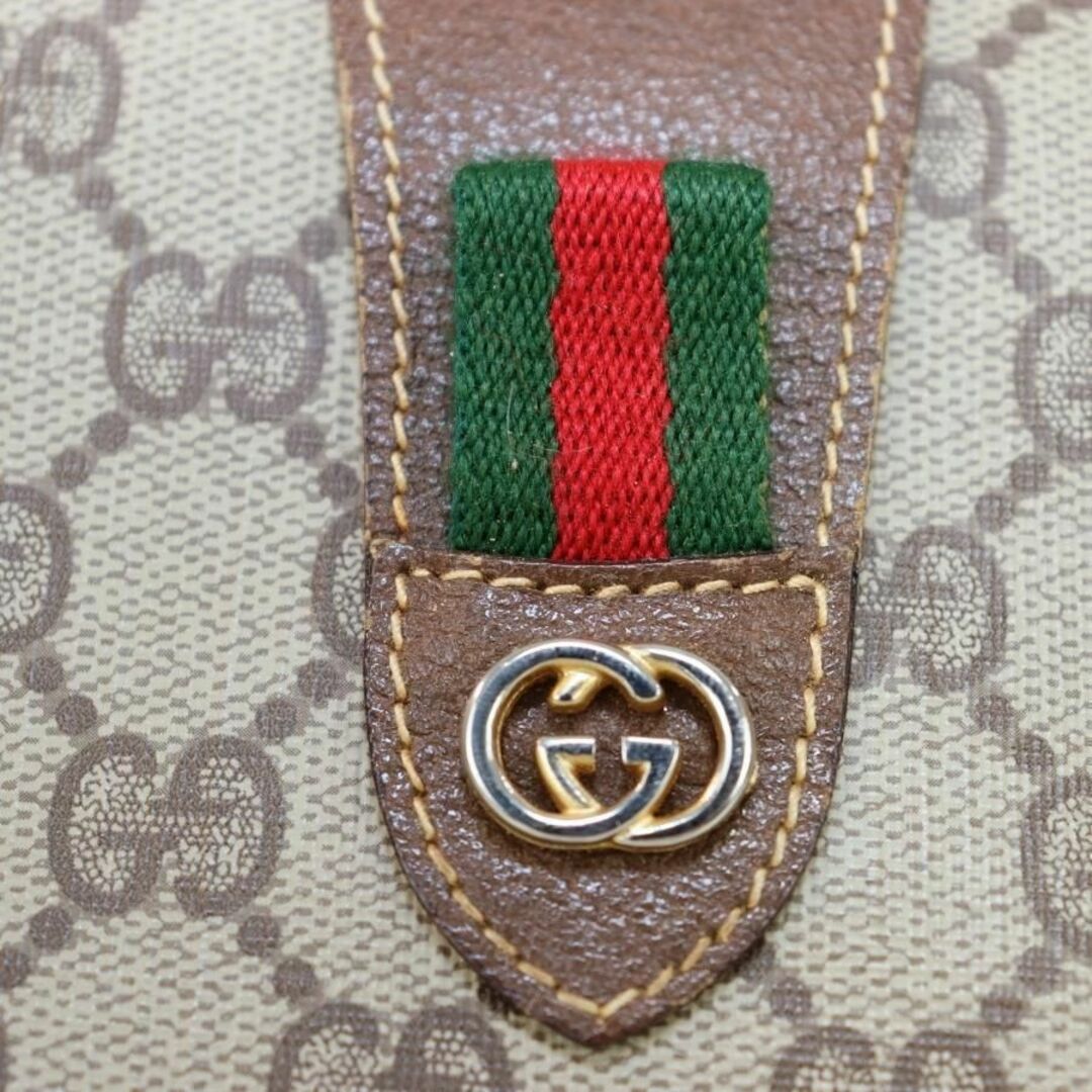 GUCCI オールドグッチクラッチ バッグ シェリーライン GGスプリーム-