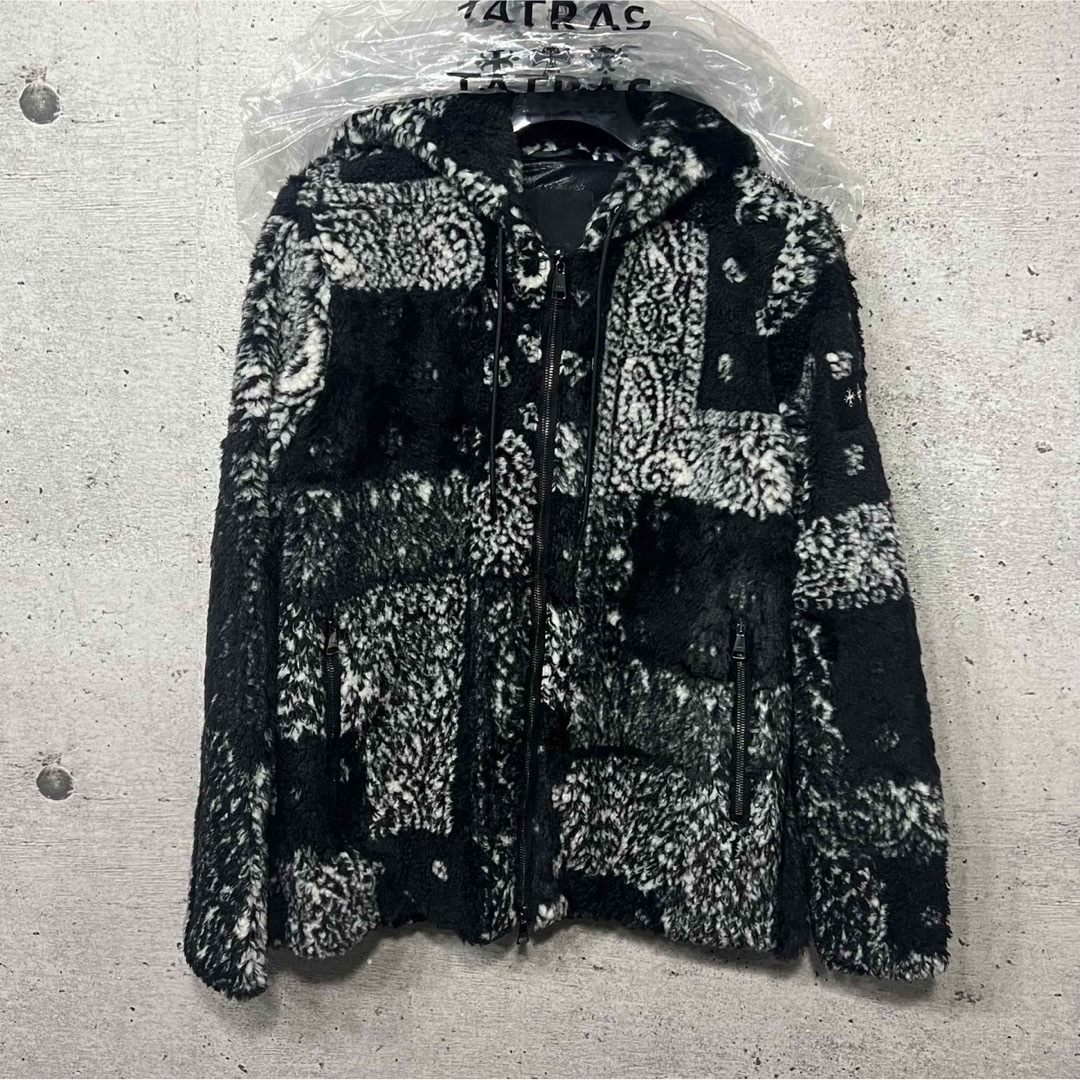 TATRAS - 新品 タトラス ボアジャケット ボアブルゾン ブラック TATRAS - 新品 タトラス ボアジャケット ボアブルゾン ブラック