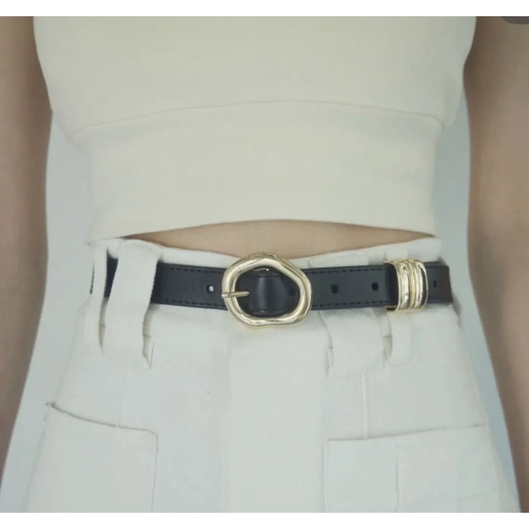 DEFORMATION BUCKLE BELT ANDREA&Co.