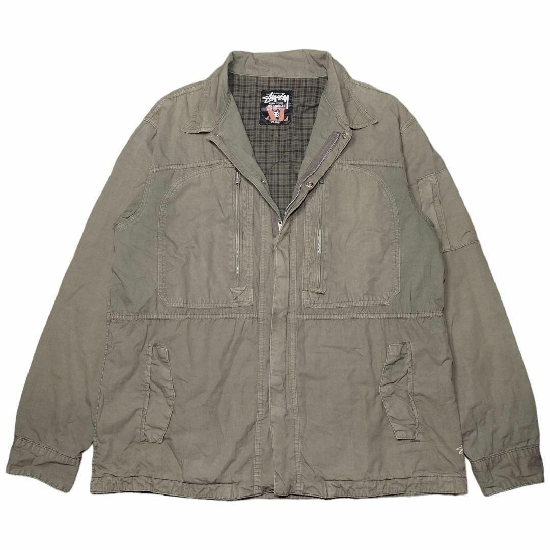 STUSSY - 90s 00s STUSSYミリタリージャケット ステューシー STUSSY - 90s 00s STUSSYミリタリージャケット ステューシー