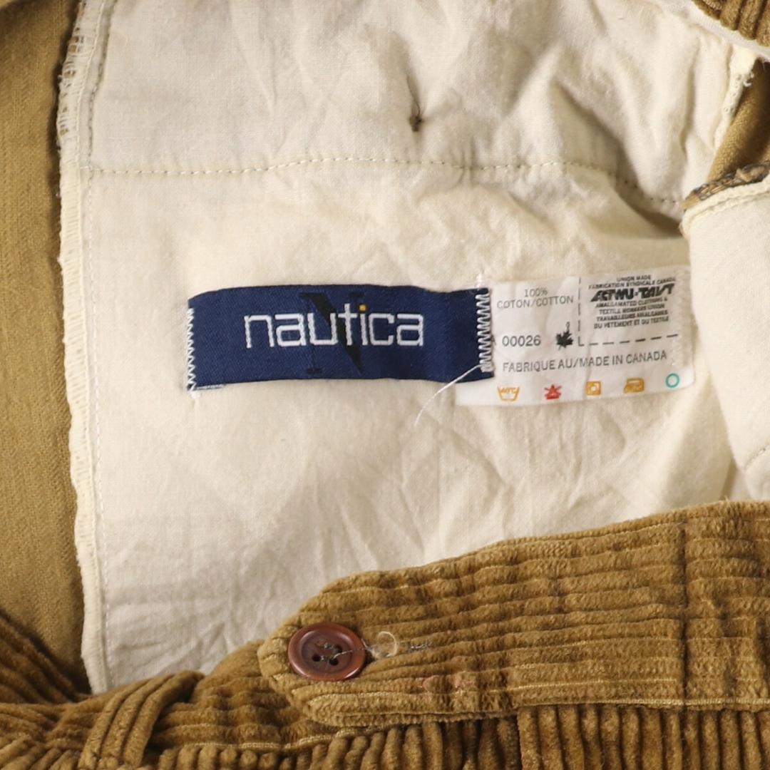 90年代 ノーティカ NAUTICA 太畝 コーデュロイパンツ メンズw34