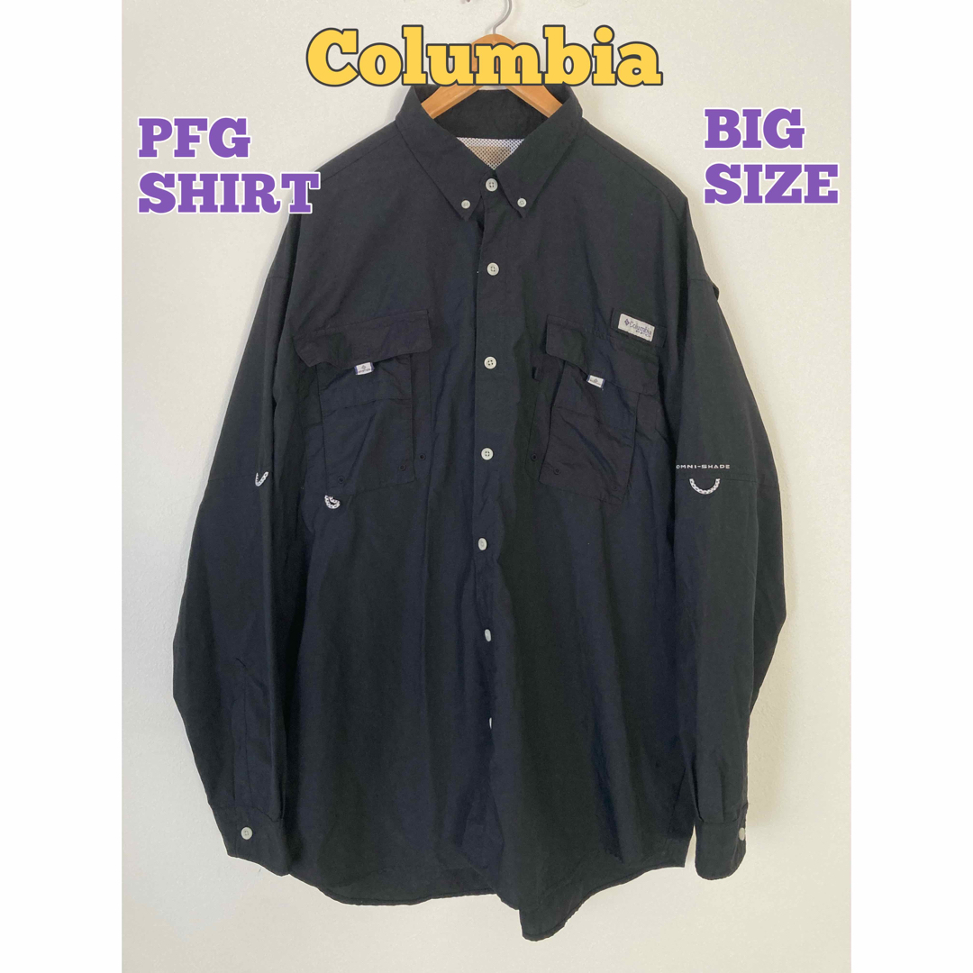Columbia PFGシャツ　長袖シャツ　フィッシングシャツ　ビッグサイズ