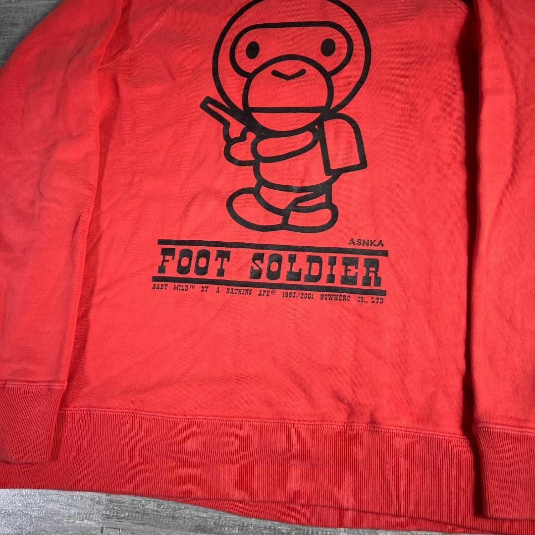 A BATHING APE - 初期 A BATHING APE エイプ BABY MILO スウェット Sの