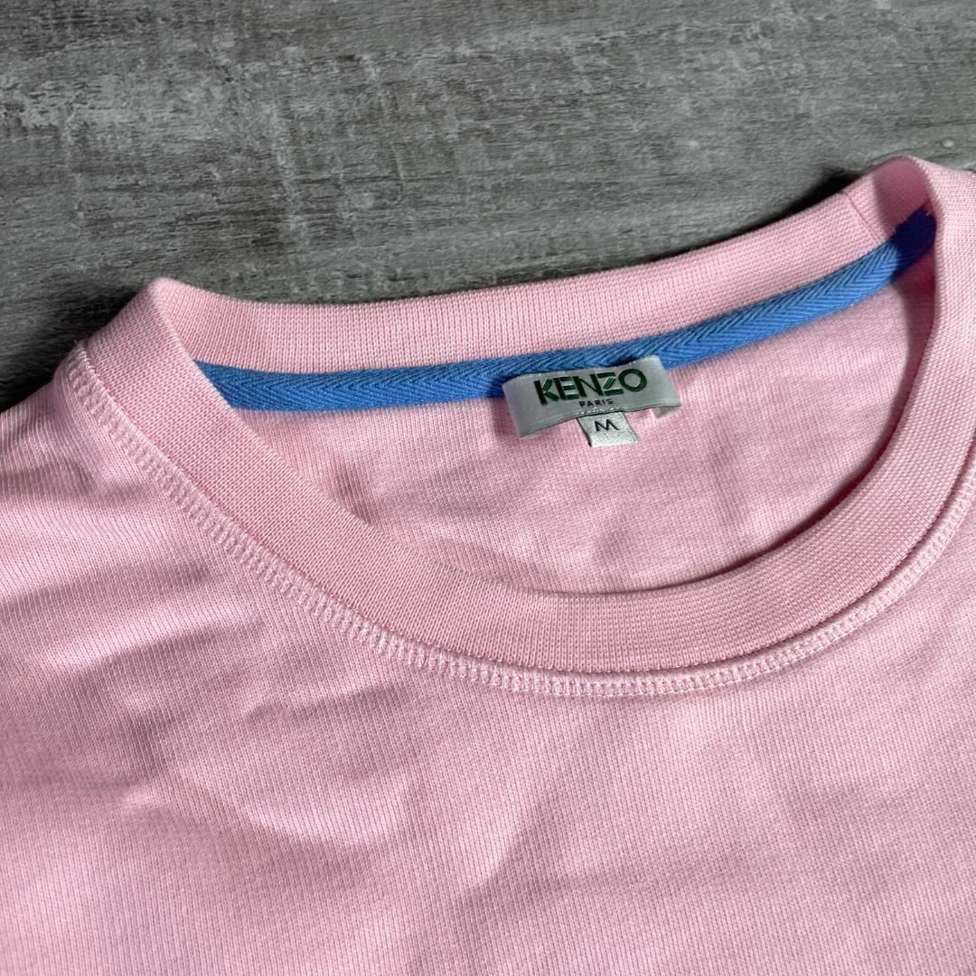 美品 KENZO ケンゾー スウェット トレーナー 刺繍ロゴ ピンクM NIGO kenzo ケンゾー スウェット トレーナー ピンク
