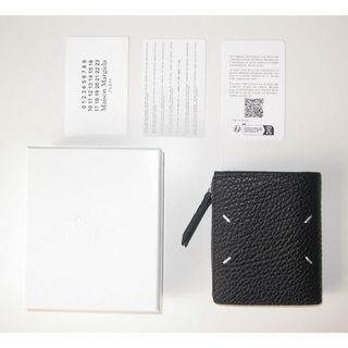 マルタンマルジェラ(Maison Martin Margiela)のマルジェラ 財布 wallet grain leather black 23AW(折り財布)