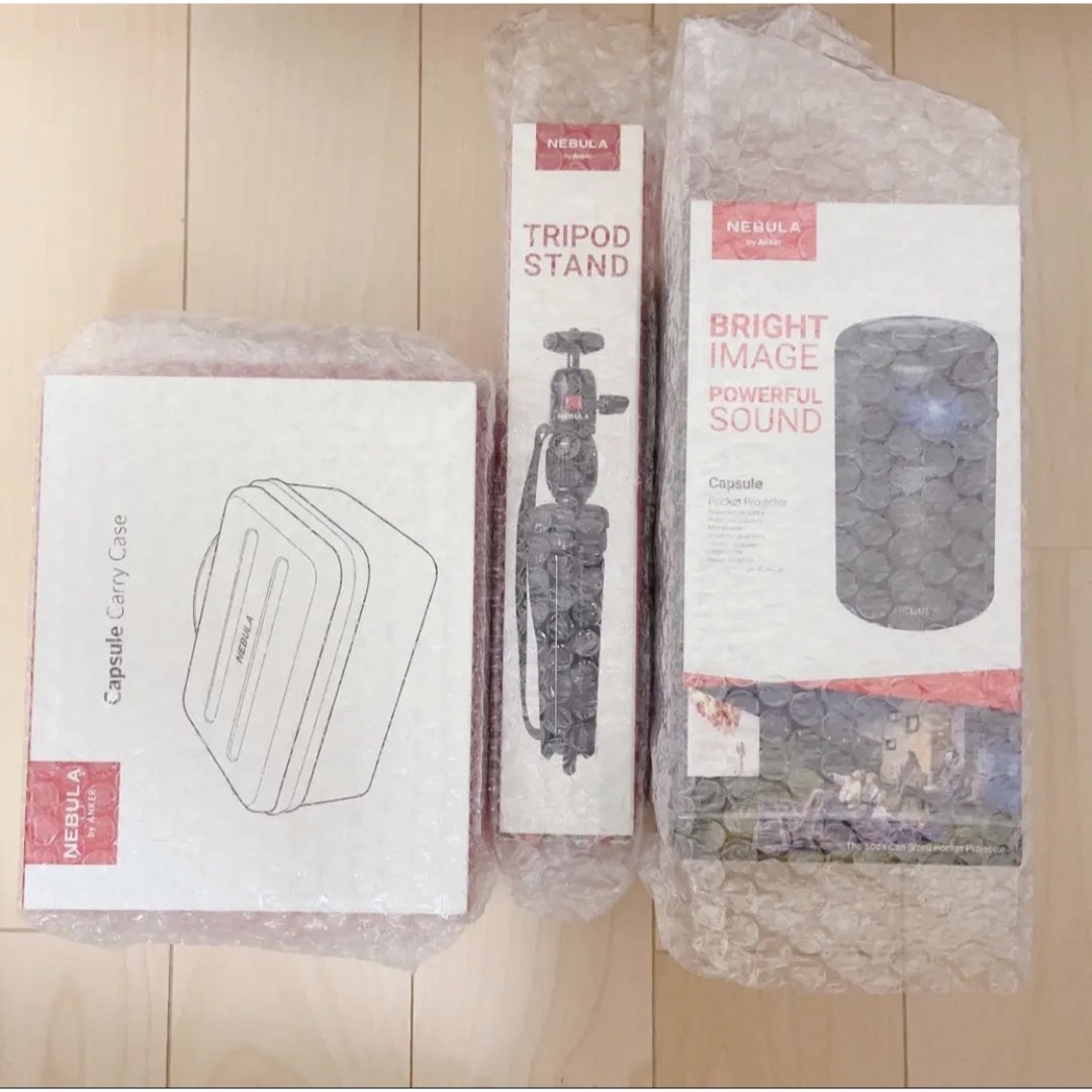 値下げ【新品】Anker Nebula Capsule(3点セット)の通販 by yuri's