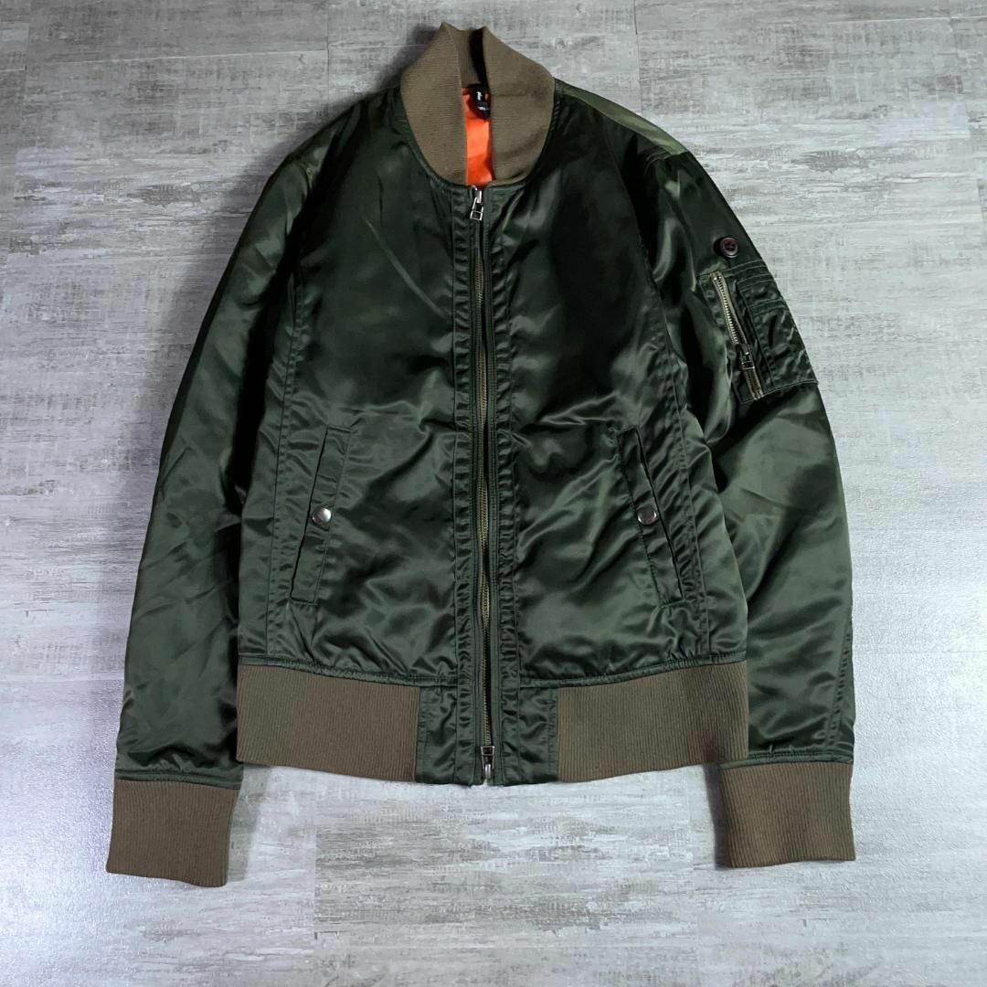 glamb - 美品 glamb グラム MA-1 ブルゾン ジップジャケット サイズ2