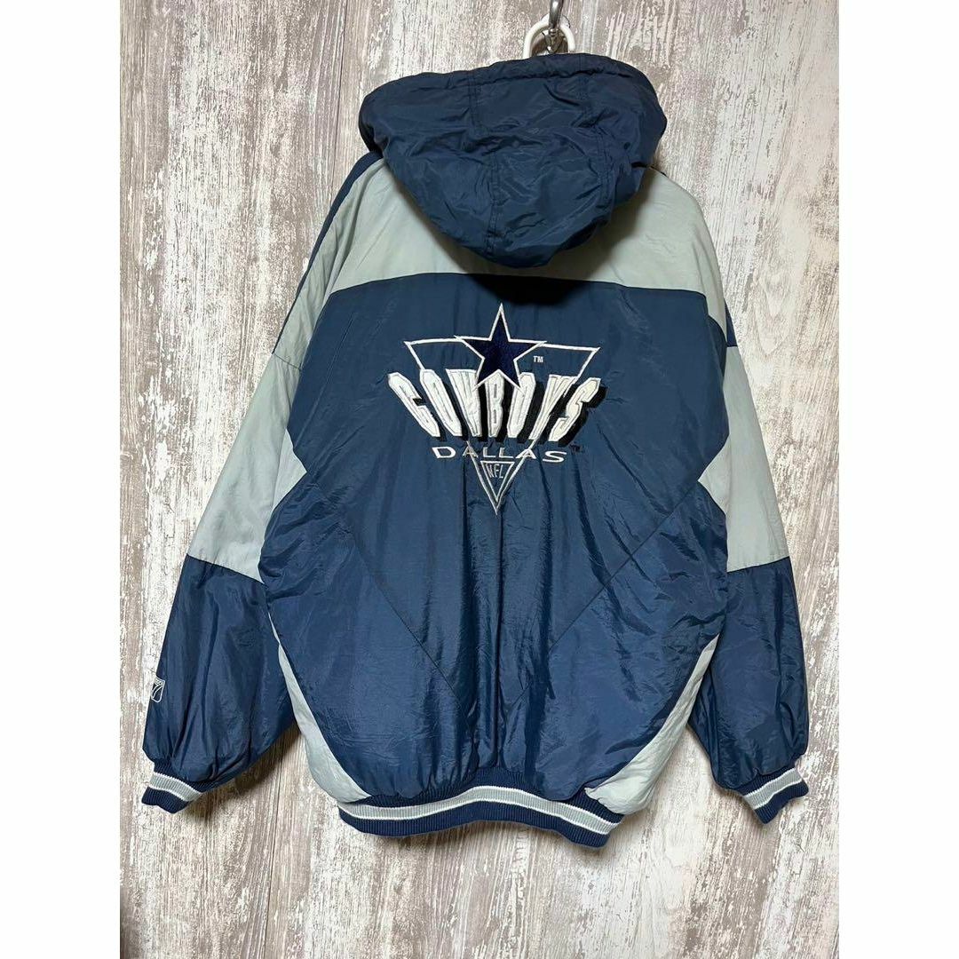 中綿ジャケット NFL DallasCowboys スタジャン LOGO7 古着