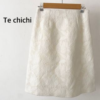 テチチ(Techichi)のTe chichi テチチ　ホワイト　スカート(ひざ丈スカート)