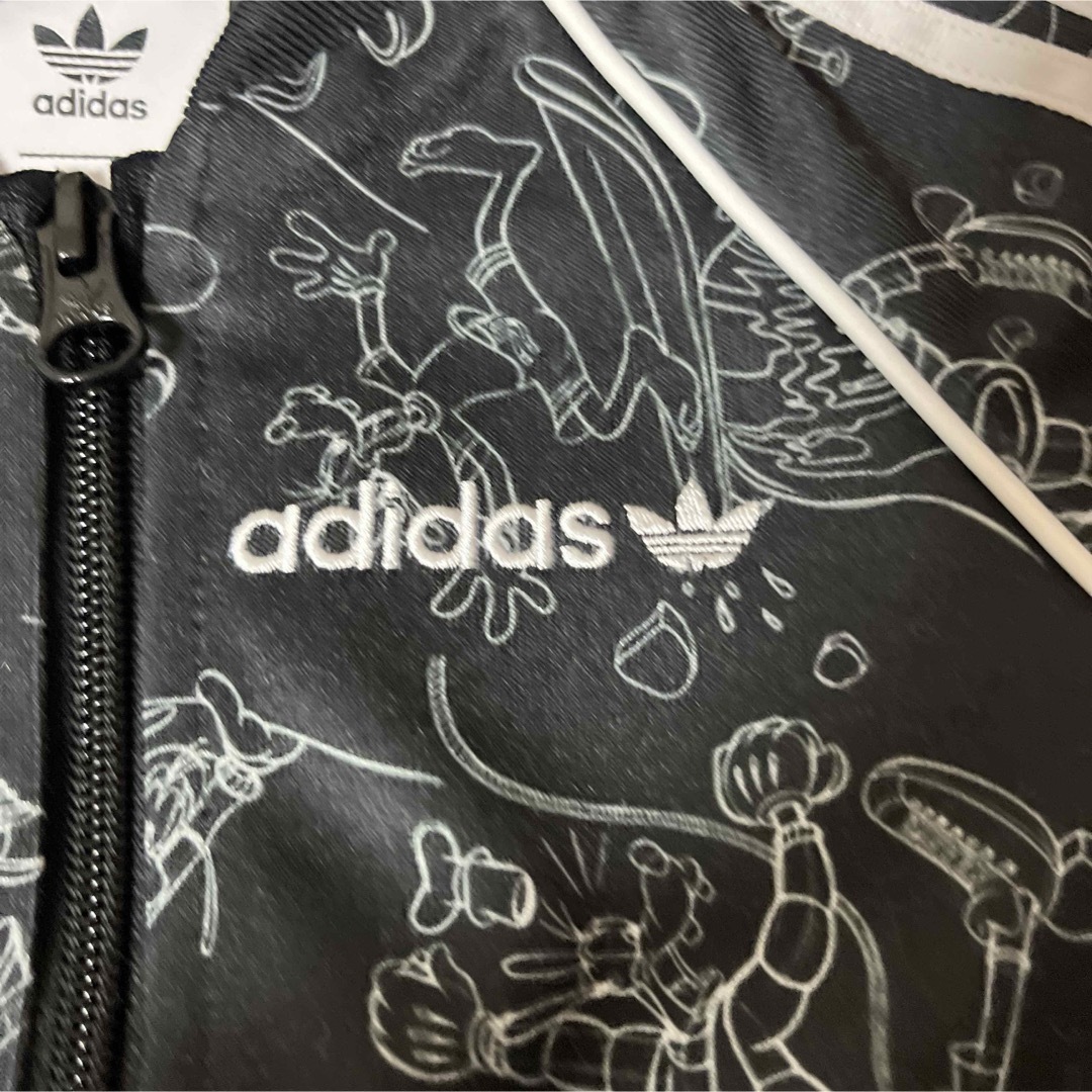 adidas(アディダス)のアディダス   ミッキー   ジャージ   トップス  90センチ キッズ/ベビー/マタニティのキッズ服男の子用(90cm~)(ジャケット/上着)の商品写真