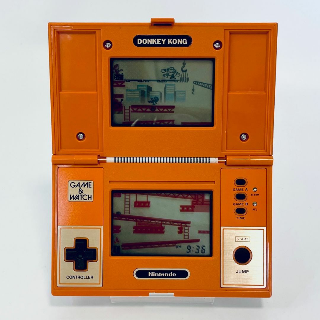 【動作品】Nintendo ゲームウォッチ DONKEY KONG 新品電池付