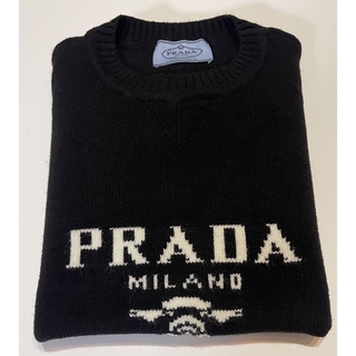 プラダ(PRADA)のn77n様専用　美品　長袖セーター　Mサイズ　ブラック(ニット/セーター)