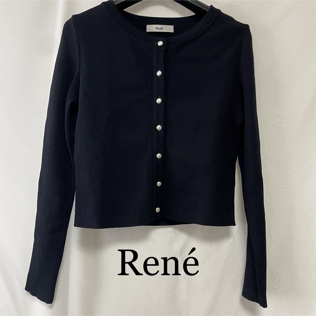 René - ☆美品・ほぼ未使用☆ Rene ルネ ニット カーディガンの通販 by ...