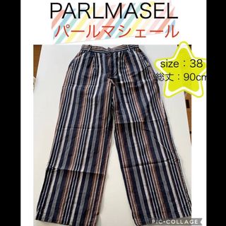 カジュアルパンツ　ストライプPARLMASEL パールマシェール(カジュアルパンツ)