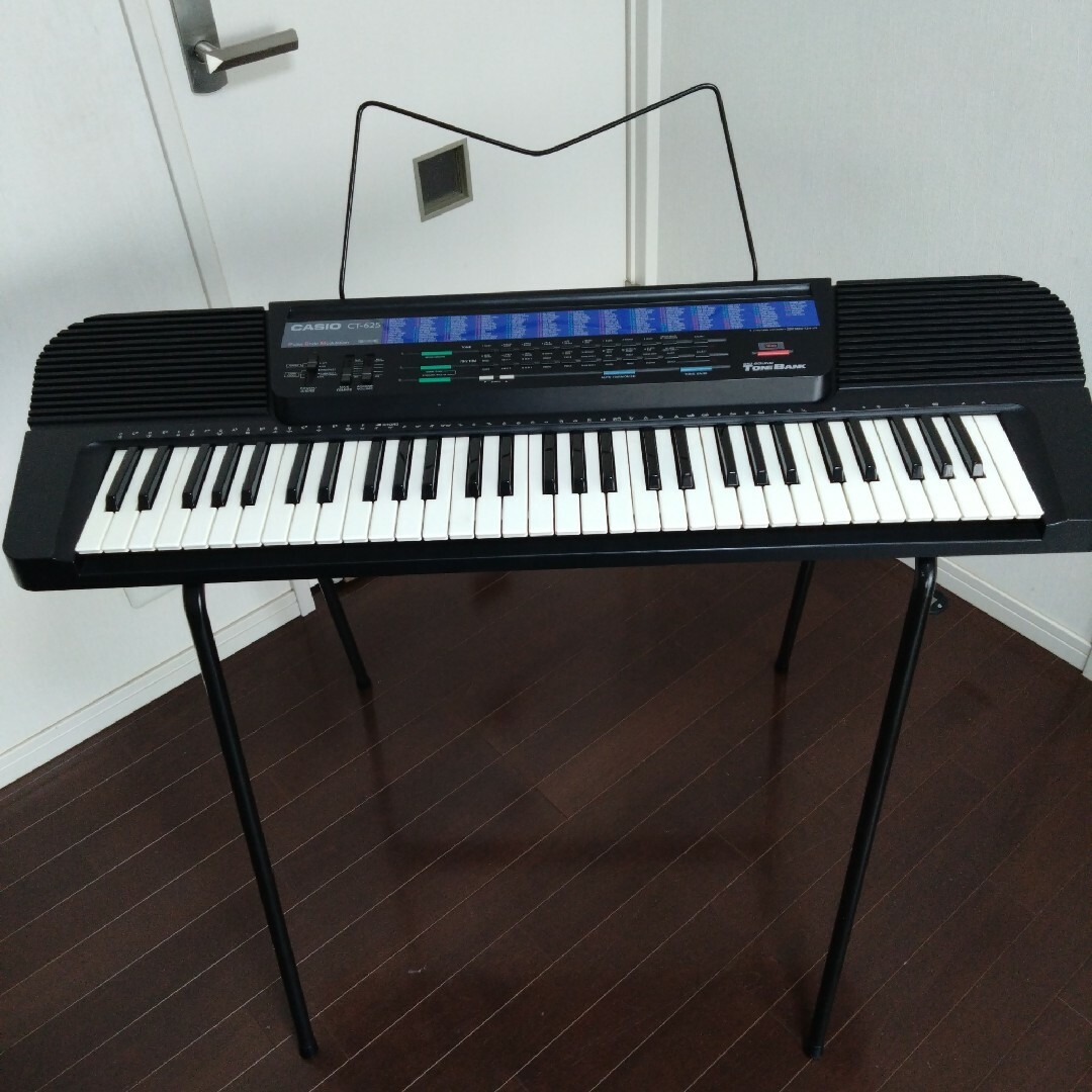 CASIO カシオ CT-625 電子ピアノ 61鍵盤 一式 - キーボード/シンセサイザー