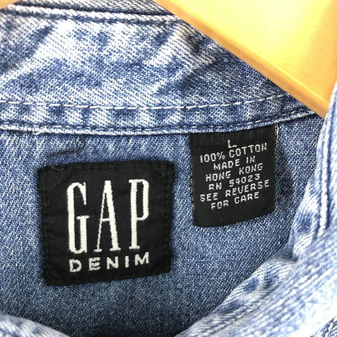 90年代 ギャップ GAP 長袖 チェックシャツ メンズXL ヴィンテージ /eaa369104