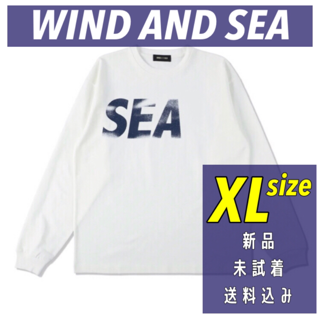 低価品質保証】 WIND AND SEA - WIND AND SEA 新作 長袖Tシャツ 白 XL ...