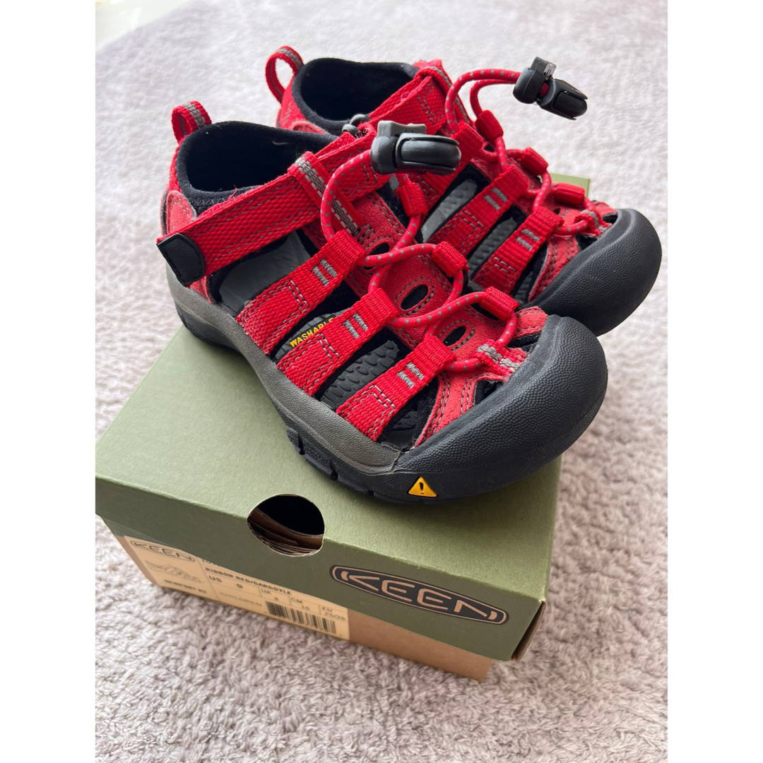 KEEN(キーン)のkeen キッズサンダル　16cm キッズ/ベビー/マタニティのキッズ靴/シューズ(15cm~)(サンダル)の商品写真