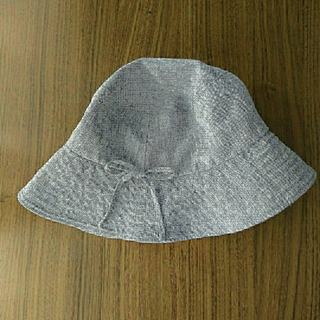 無印良品 MUJI リネン畳めるハット 帽子