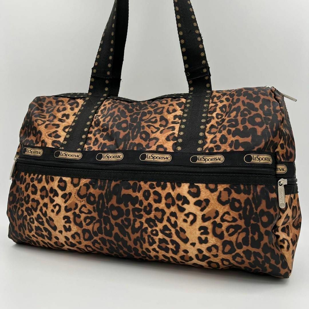 LeSportsac - 良品⚫︎レスポートサック ボストンバッグ ヒョウ柄 派手