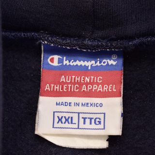 チャンピオン Champion AUTHENTIC ATHLETIC APPAREL イーロン大学 カレッジ スウェットプルオーバーパーカー メンズXXL /eaa330079