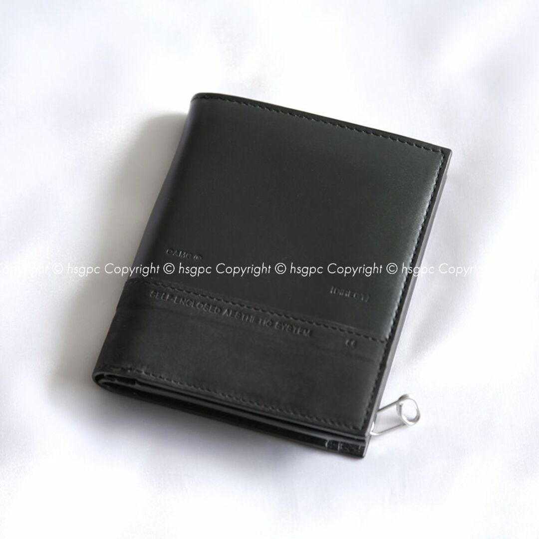 【定価6.6万】OAMC コンビレザー システム ウォレット 折り財布 ロゴブラック素材