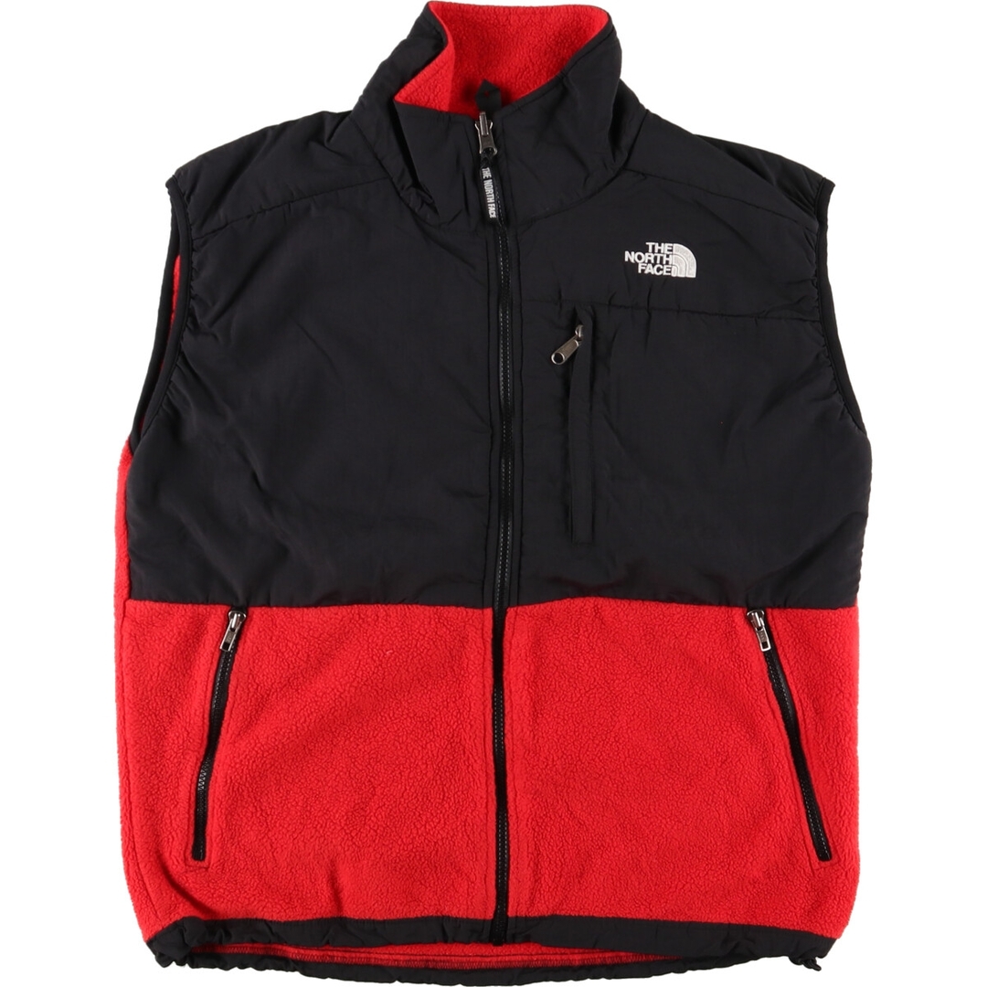 90年代 ザノースフェイス THE NORTH FACE デナリベスト ナイロン×フリースベスト USA製 レディースXXL ヴィンテージ /eaa373464