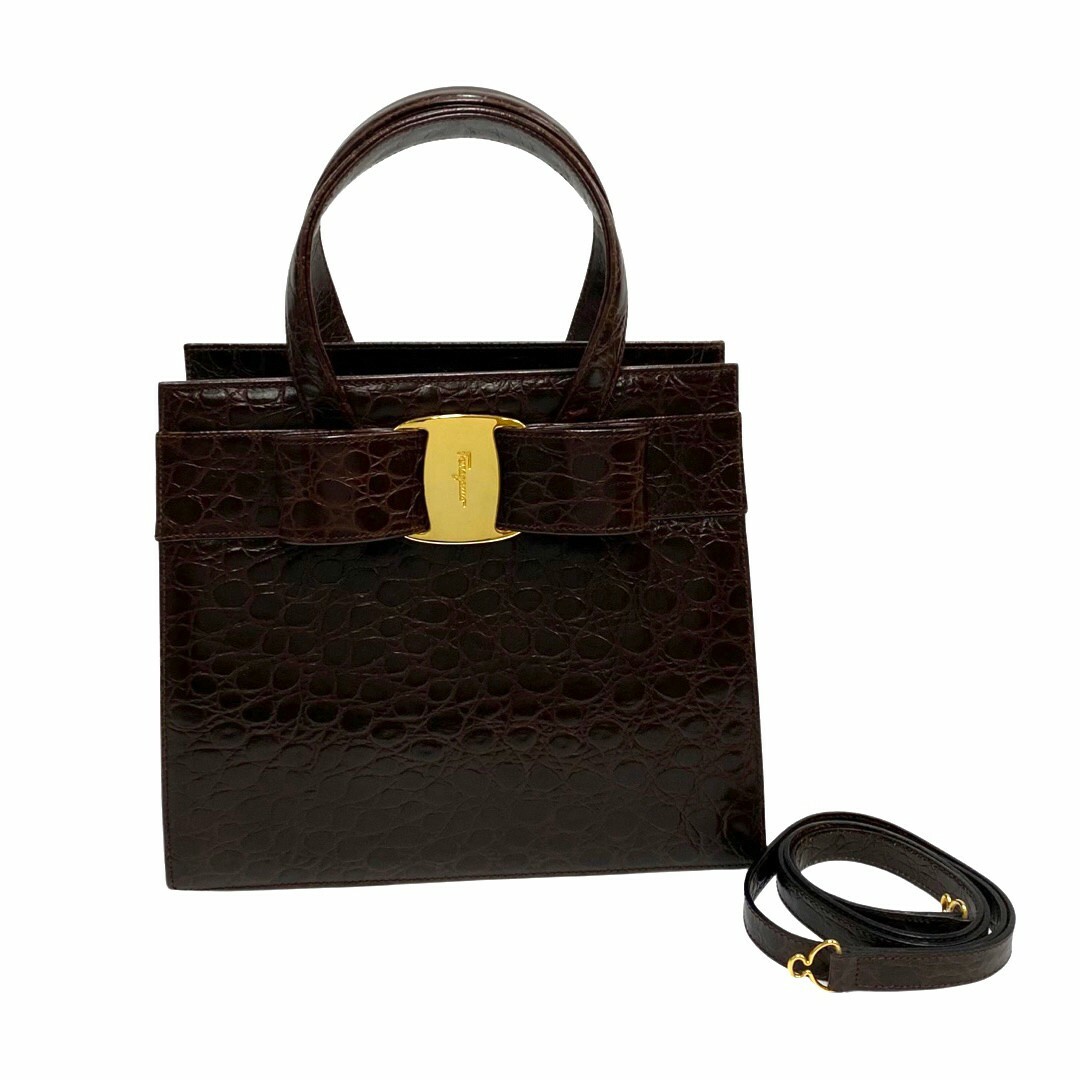 Salvatore Ferragamo - 極 美品 箱 袋付 Salvatore Ferragamo