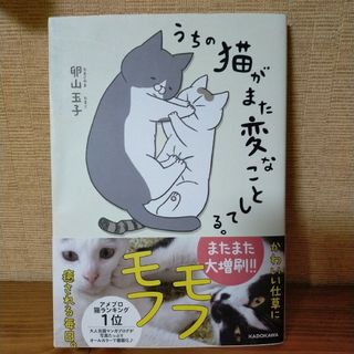 【即日発送可】うちの猫がまた変なことしてる。(4コマ漫画)