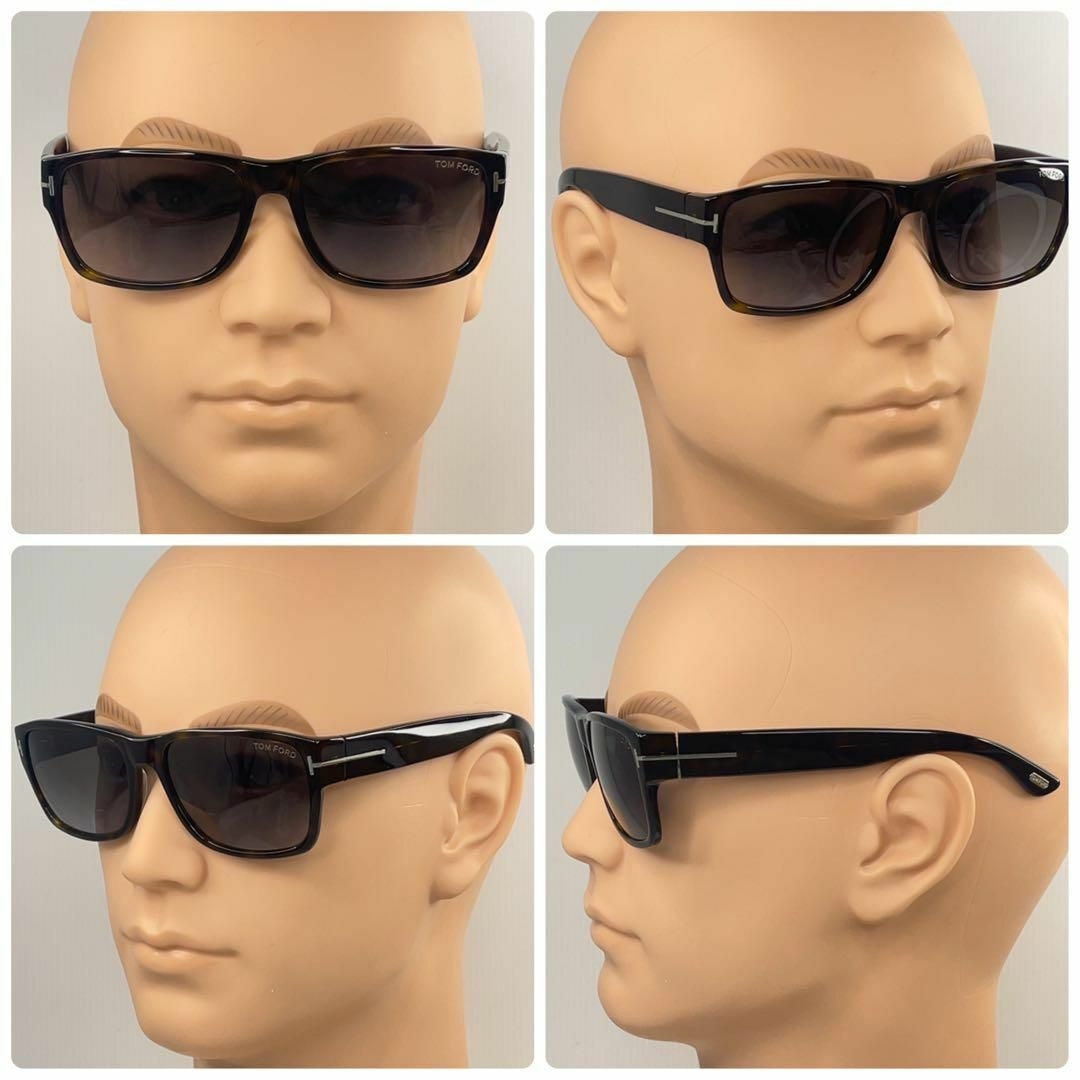 美品!) TOM FORD トムフォード TF445 べっ甲柄 サングラス