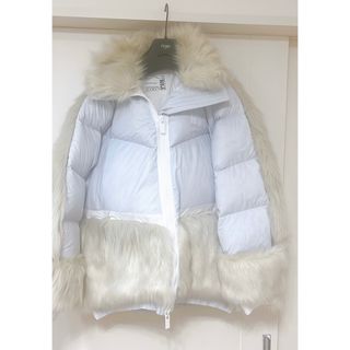 Nike Sacai Fur ファー S Size White 白靴/シューズ