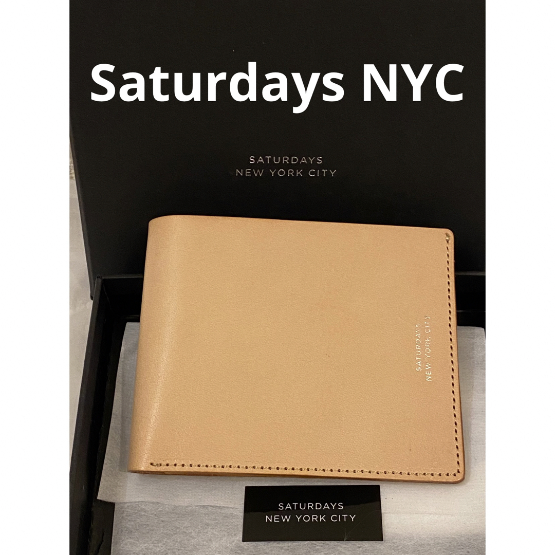 Saturdays NYC サタデーズニューヨークシティ　レザーウォレット　財布